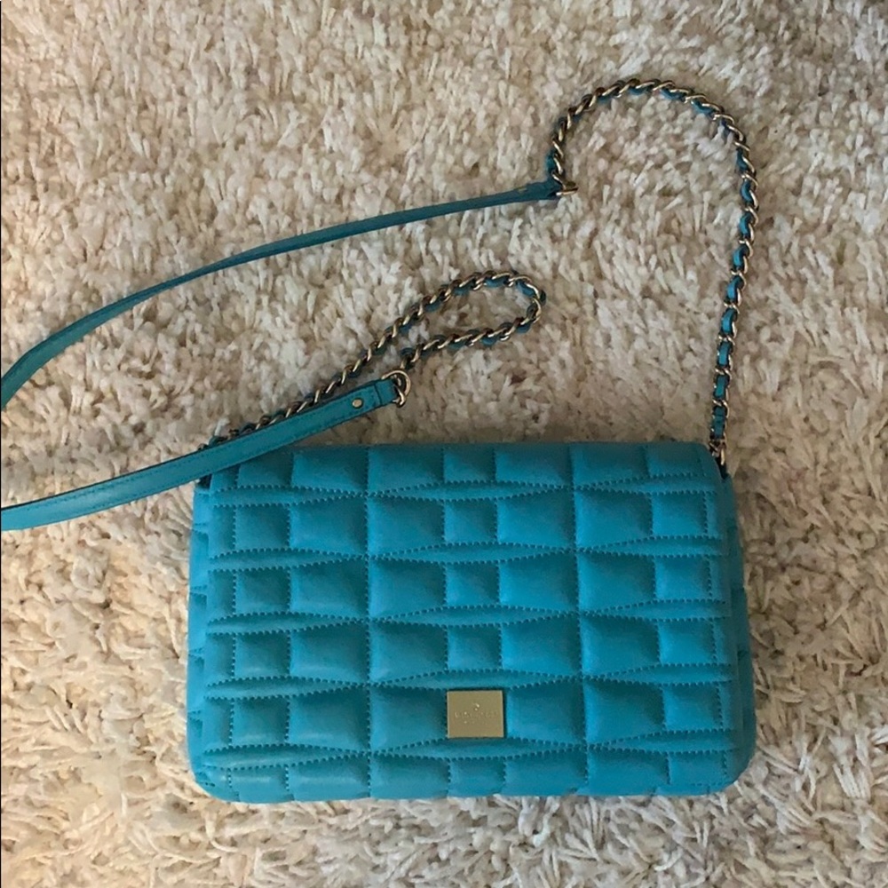 Kate Spade quilted bow crossbody